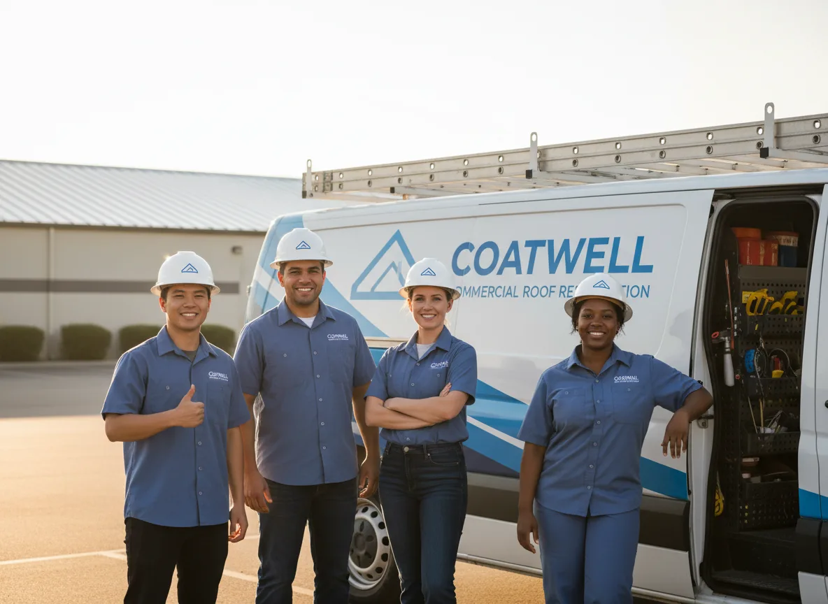 Commercial roof coating company in Elmira, OR